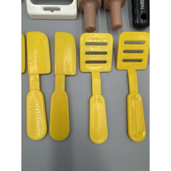 Plastic Toy Pretend Play Food Kitchen Utensils Lot Includes Rolling Pins Grater - Picture 5 of 12